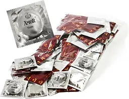 Презервативи - Amor Premium Thin, 100 шт.