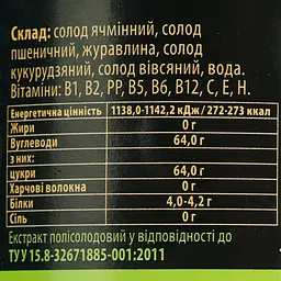Екстракт Полісол з журавлиною, цілющій, з пророщених зерен, 550 г - мініатюра 5