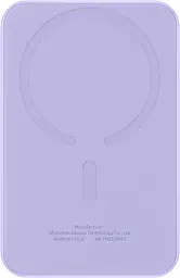 Портативний акумулятор Baseus Magnetic Mini Wireless 20W 5000mAh nebula purple (P10022107513-00) - мініатюра 2