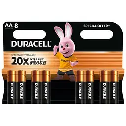 Батарейка Duracell AAA лужні 12 шт. в упаковці (5000394109254 / 81545432)