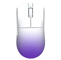 Ігрова миша HATOR HM-47 Pro Wireless Hellyberry ESports Gaming 26000dpi 50G White-Violet Gradient
