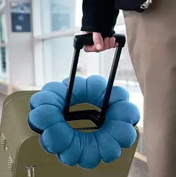 Подушка-трансформер Supretto Total Pillow дорожня універсальна темно-синя (80910001) - мініатюра 4