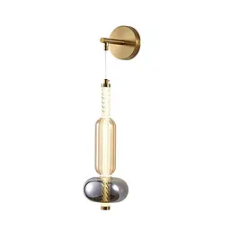 Бра настінне LED Levistella 788W39325 AB+SM+AM, 5W, 4000K, абажур, сучасний стиль - мініатюра 2