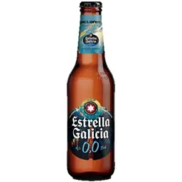 Набір упаковка пива Estrella Galicia безалкогольне світле 0% 1.32 л (0.33 л x 4 шт.) - мініатюра 2