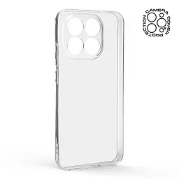Прозрачный чехол для Xiaomi 15T 5G с защитой камеры, тонкий, силиконовый, бесцветный, ударопрочный, противоударный бампер с закрытой камерой, ArmorStandart (ARM86979) - мініатюра 2