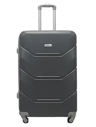 Валіза велика L ABS-пластик Milano bag 147M 76×51×31см 115л Сірий - мініатюра 3