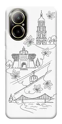 TPU чехол Demsky Kyiv spirit для Realme C67 4G
