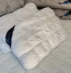 Подушка тісто з поліефірного волокна Hotel pillow 19534 50х70 см біла - мініатюра 3