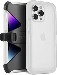 Противоударный чехол для iPhone 12 Pro Pelican Voyager Прозрачный аналог OtterBox Defender с клипсой PP043566
