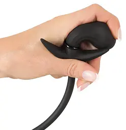 Анальна пробка Orion Inflatable Plug, 8 см (чорний) - мініатюра 7