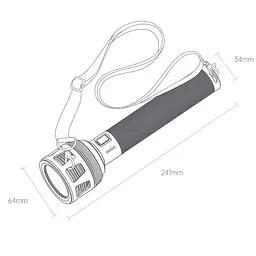 Ліхтарик Xiaomi NexTool (NE20168) 3600Lm - мініатюра 2