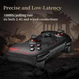 Геймпад 8bitdo Ultimate 2C Black Myth WuKong з ефектом Холла для Windows 10, 11, Android - мініатюра 4