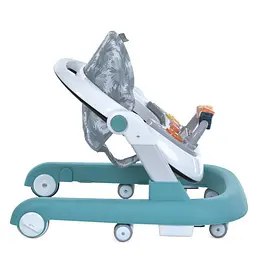 Ходунки дитячі MULTIWAY ME 1163 Mint з брязкальцем - мініатюра 2