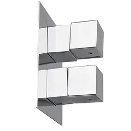 Душова система прихованого монтажу Topaz Odiss To 08117-L03-Termostat Smart box, Хром - мініатюра 4