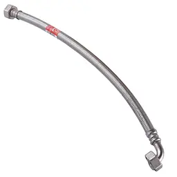 Шланг водяний посилений кутовий Tucai 3/4″x3/4″ ВВ 0,5м TAQ Super CODO HG-3434-500 - мініатюра 2