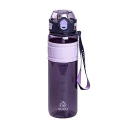 Пляшка для води спортивна Houo 1 л з фліп кришкою, фіолетовий Yiwu HP-14-33V