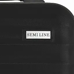 Валіза Semi Line 22 дюйми (M) Black (T5576-3) - мініатюра 9