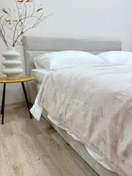 Плед Ecotton 200х220 см Well Soft світло-рожевий пудровий (14-1305 Mushroom) (24922) - мініатюра 2