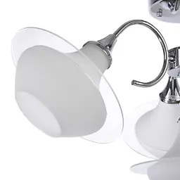 Люстра стельова Brille в спальню E27 60W CH (BL-289C/4) - мініатюра 3