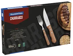 Набір приборів для гриля Barbecue, 12 предметів TRAMONTINA kuh0017006 - мініатюра 2