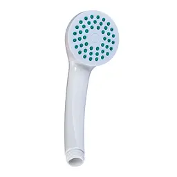 Ручний душ Zerix SH-06, 1 режим white ZX5017, Білий - мініатюра 2