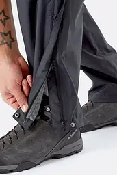 Штани Rab Downpour Eco Pants FZ M Чорний - мініатюра 5