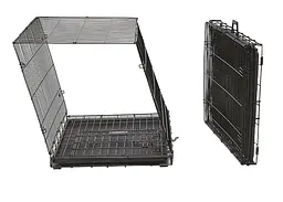 Вольєр для собак Ferplast Dog-Inn 120 чорний 123,8×76,2×81,2 см 73196017 - мініатюра 6