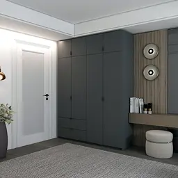 Шафа розпашна для одягу Doros Лукас Графіт/Графіт 180х50х240 (80736288)