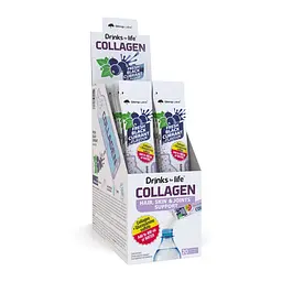 Колагеновий напій Olimp Sport Nutrition Drinks for life Collagen, 20*7.7 грам - Чорна смородина