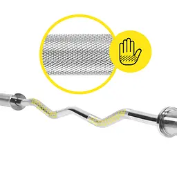 Гриф для штанги олімпійський W-подібний Cornix 120 см 50 мм XR-0420 - мініатюра 7