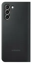 Оригінальний чохол-книжка LED Wallet View Cover EF-NG996PBEGRU для Samsung Galaxy S21 Plus (6.7") Чорний - мініатюра 5