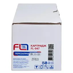 Тонер-картридж сумісний Canon 047 Free Label (FL-047) - мініатюра 3
