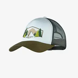Кепка Buff Trucker Cap L/XL Білий-Сірий
