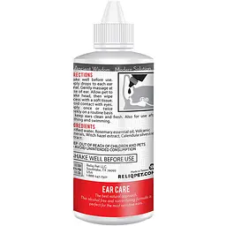 Лосьйон гігієнічний для вух для собак та кішок Reliq Ear Solution 120 мл S120-EAR - мініатюра 2