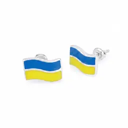 Срібні сережки-гвоздики (4718)