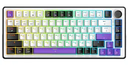 Клавіатура HATOR Hellyberry HK75 wireless White-Violet (HK75_wireless)