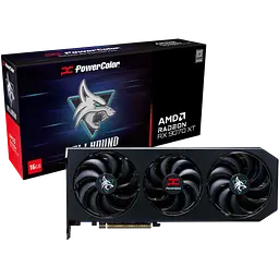 Відеокарта AMD Radeon RX 9070 XT 16GB PowerColor Hellhound (RX 9070 XT 16G-L/OC) - мініатюра 4