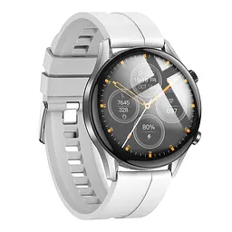 Смарт годинник Hoco Y7 Pro Smart Watch IP67 Bluetooth V5.0 240mAh Silver - мініатюра 2