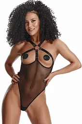 Боді Demoniq LadyX Mayte XXL чорний - мініатюра 3