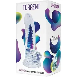 Фалоімітатор Alive Jelly Dildo Torrent - мініатюра 2
