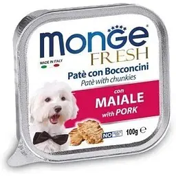 Консерви для собак Monge DOG FRESH свинина 100 г (8009470013093)