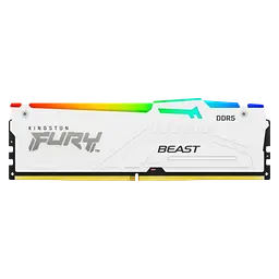 Оперативна пам'ять Kingston Fury 32GB DDR5 5200MHz Beast RGB White (KF552C40BWA-32)