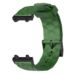 Ремінець Primolux Dimond силіконовий для годинника Xiaomi Amazfit T-Rex 2 (A2169 / A2170) - Army Green - мініатюра 3