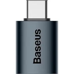 Адаптер Baseus Ingenuity Series Mini OTG Adaptor Type-C to USB-A 3.1 blue (ZJJQ000003) - мініатюра 2