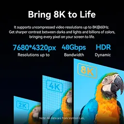 Кабель Vention HDMI-HDMI V 2.0 2 м (AGKGH) - мініатюра 9