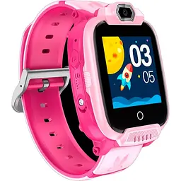 Дитячий смарт-годинник Canyon Jondy KW-44 4G Camera GPS Music Pink (CNE-KW44PP) - мініатюра 3
