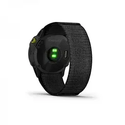 Смарт-годинник Garmin Enduro Carbon Gray Titanium with Black UltraFit Nylon Strap (010-02408-01/11) - мініатюра 2