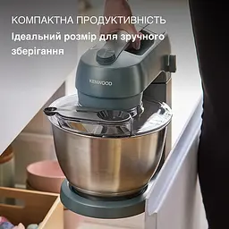 Кухонна машина Kenwood Go Stand Mixer KZM35.000GY - мініатюра 5