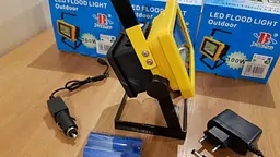 Акумуляторний LED Прожектор 30W світлодіодний ліхтар із ЗУ 12в та 220в Balong 204 - мініатюра 5