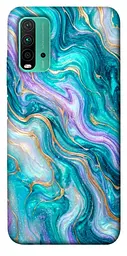 TPU чохол Demsky Mermaid marble для Xiaomi Redmi Note 9 4G / Redmi 9 Power / Redmi 9T